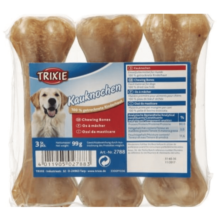 Trixie Chewing Bones Pressed 11cm 3x33gr