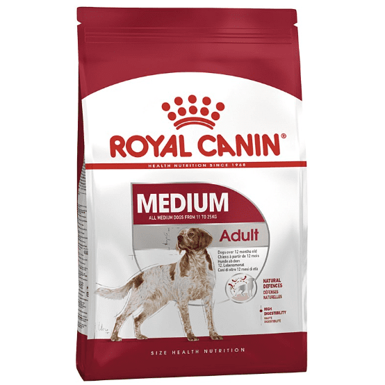 Royal Canin Medium Adult Dry Dog Food 4kg