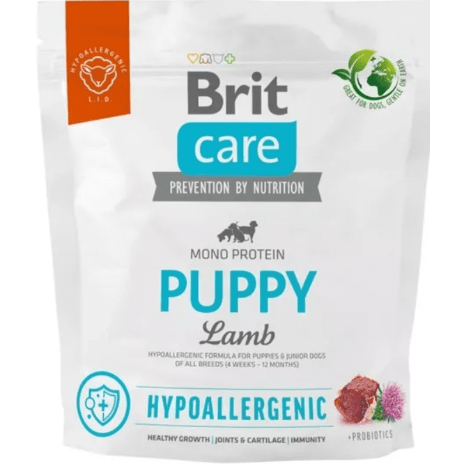 Brit Care Hypoallergenic Puppy Lamb 1kg