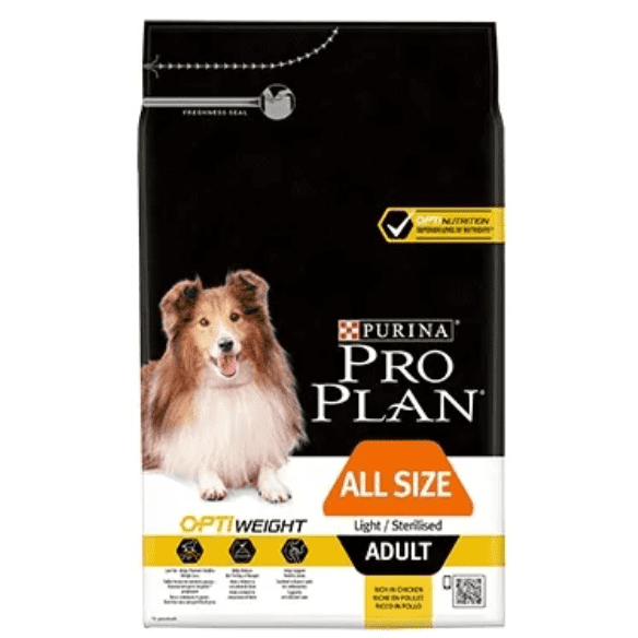 Pro Plan Optiweight Adult Light/Sterilised All Sizes with Chicken 14kg