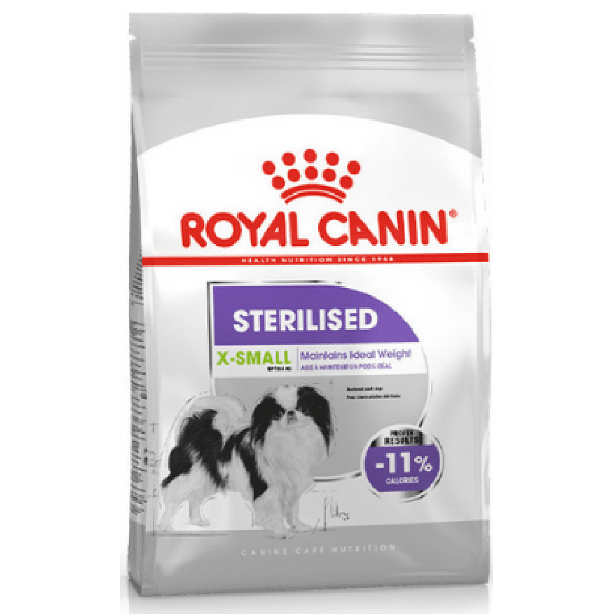 Royal Canin X-Small Sterilized Dry Dog Food 1.5kg