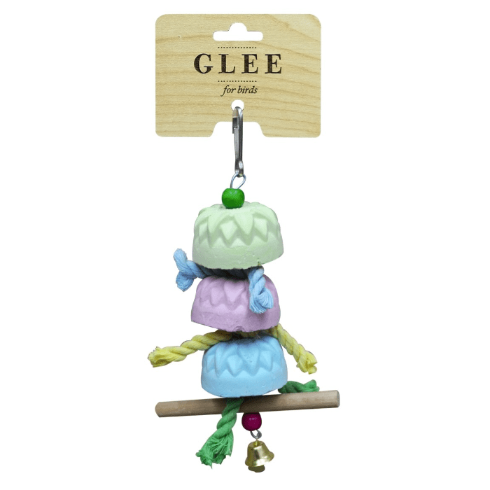 Glee Hanging Bird Toy with Calcium 9x5x16cm