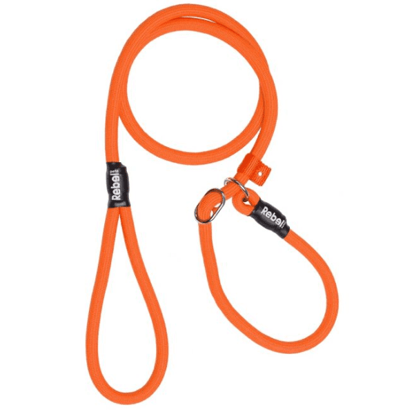 Rebel Pets Orange Training Leash Large