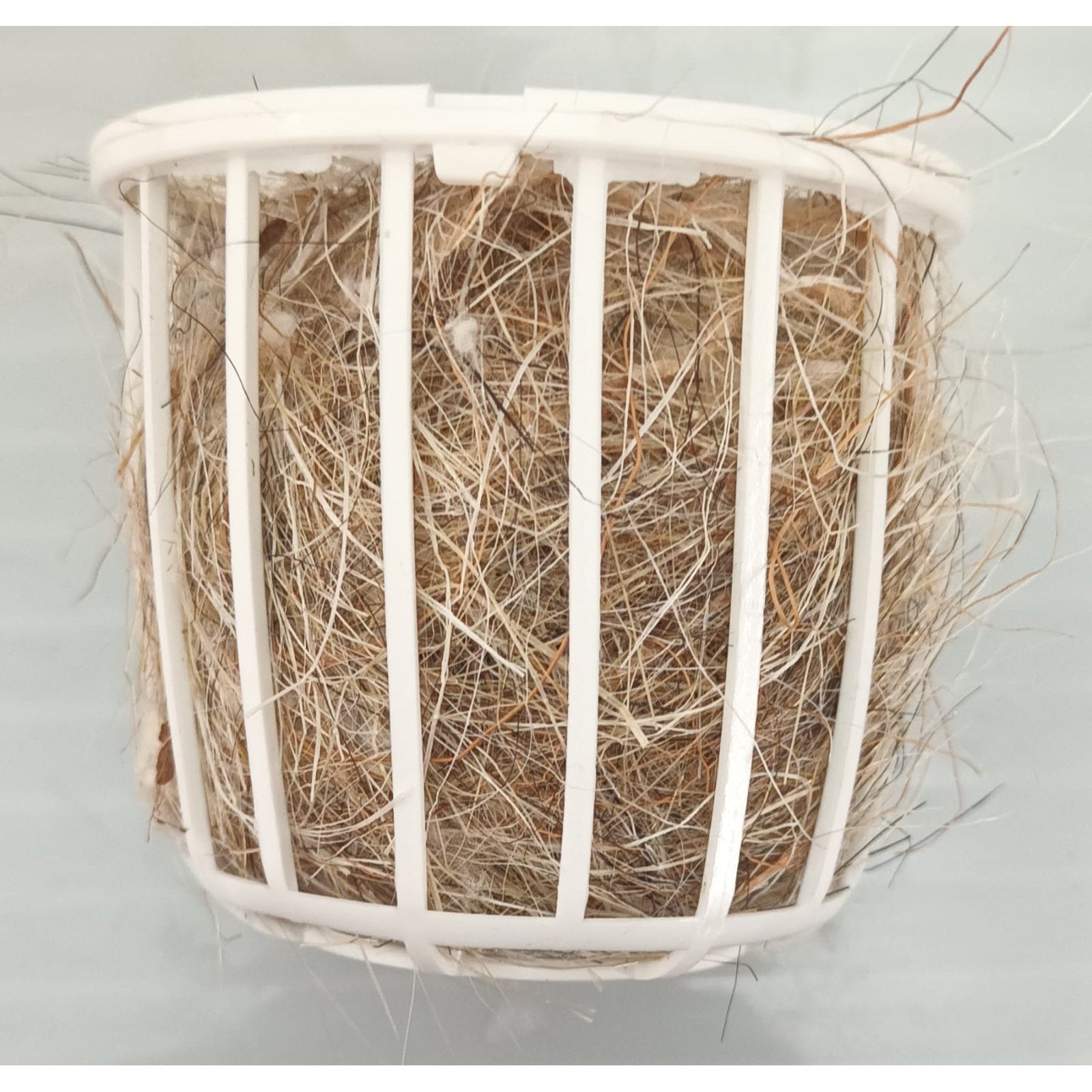 Nesting Material in Basket