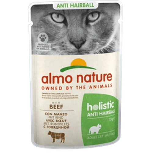 Almo Nature PFC Anti-Hairball Beef 70gr