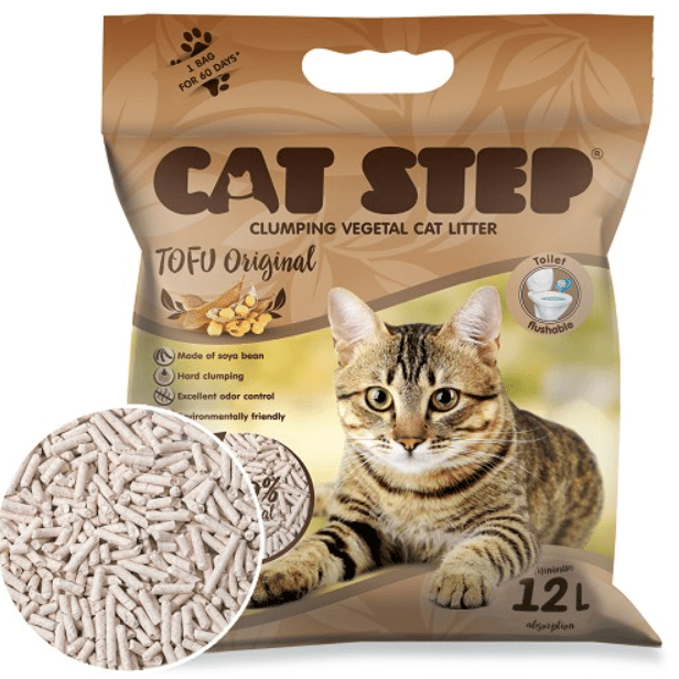 Cat Step Tofu Original 5,4kg 12L