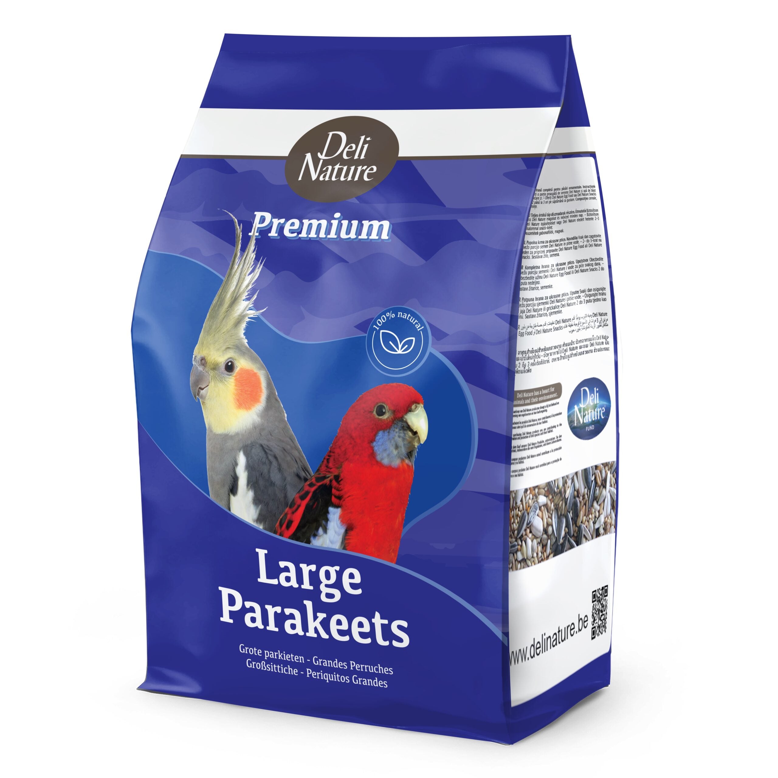 Deli Nature Large Parakeets 4kg