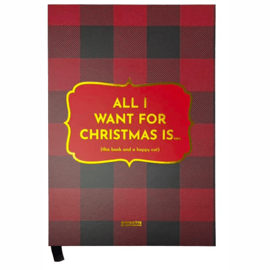 District70 Coffee Table Book Xmas Red