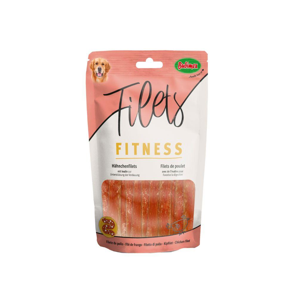 Dog Chicken Breast Fillets Fitness 100 Gr - Bubimex