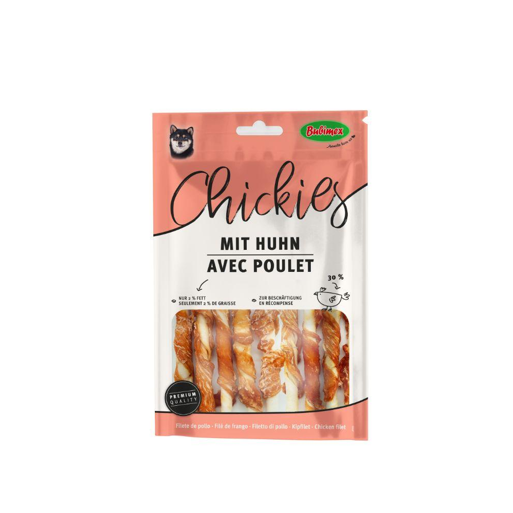 Dog Chickies 12cm 120gr - Bubimex