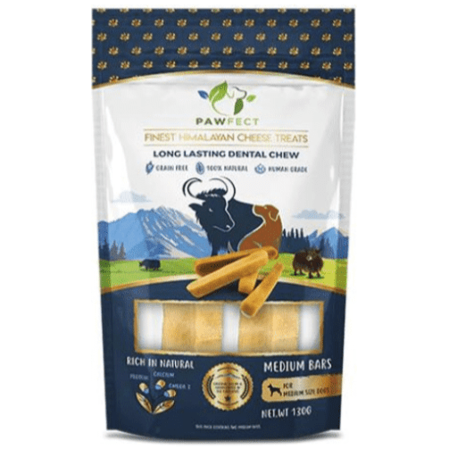 Pawfect Chew Yak Cheese Bars Medium 130gr