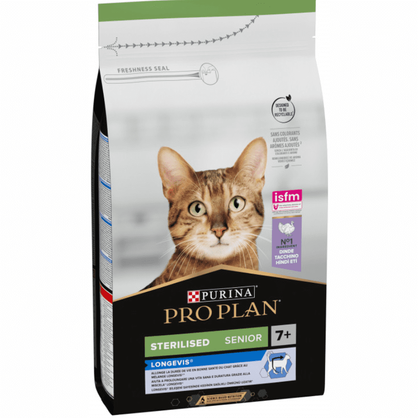 Proplan Sterilised Senior 7+ Cat Turkey 1.5kg