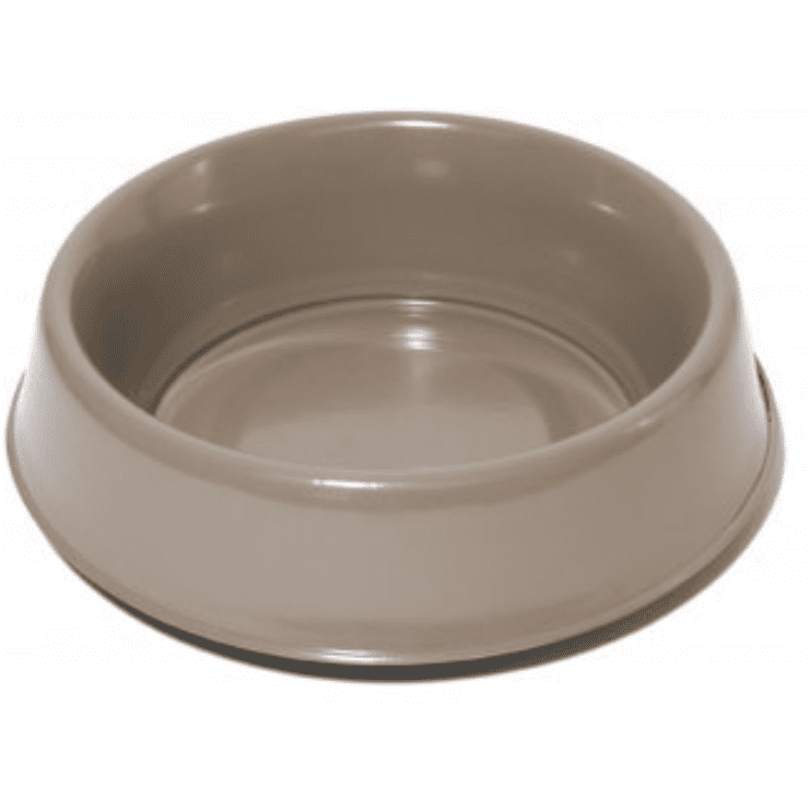 Rosewood Stainless Steel Raised Dog Bowl Brown 10"