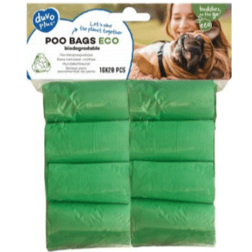 Duvo+ Eco Biodegradable Poo Bags 8x20pcs