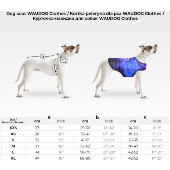 Waudog Dog Coat Nasa21