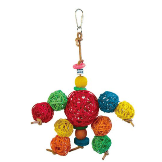 Parakeet Toy Weave Balls 27x15cm