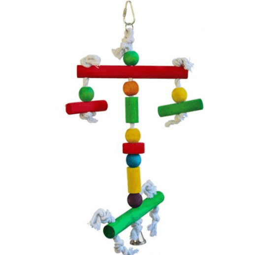 Parakeet Toy Wobbler 43x17cm