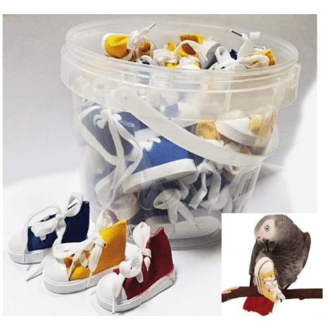 Bird Toy Sneaker 7.6x2.8cm