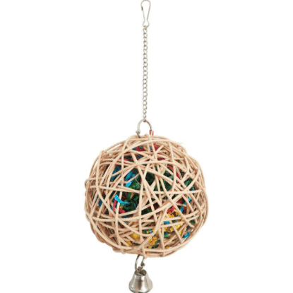 Parakeet Toy Weaveball 30x13cm