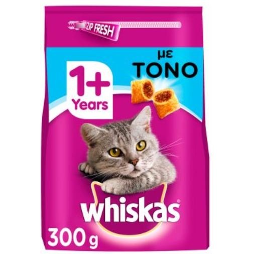 Whiskas Dry Cat Food with Tuna 300gr