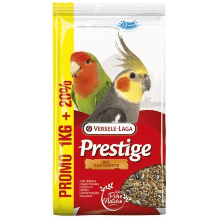 Versele Laga Prestige Big Parakeet Promo 1kg + 200gr FREE