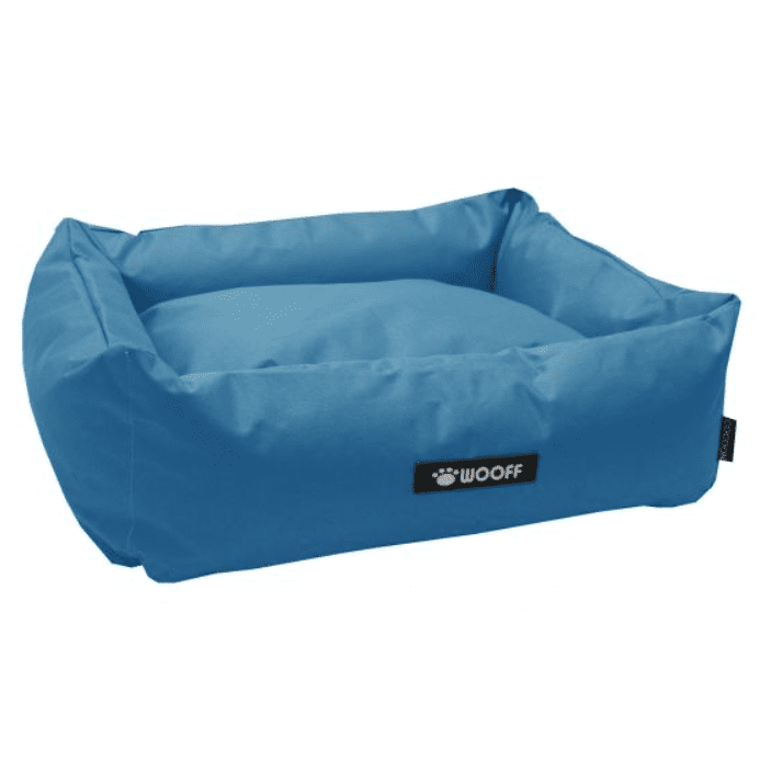 Wooff Cocoon All Weather Bed Aqua Medium 70x60x20cm