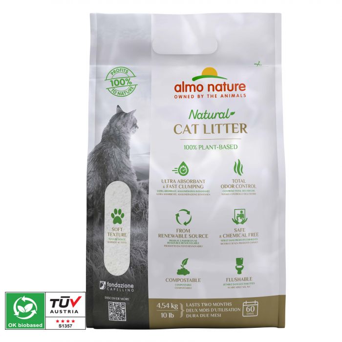 Almo Nature Natural Cat Litter 4.54kg