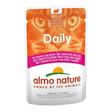 Almo Nature Daily Cats Tuna & Salmon 70gr