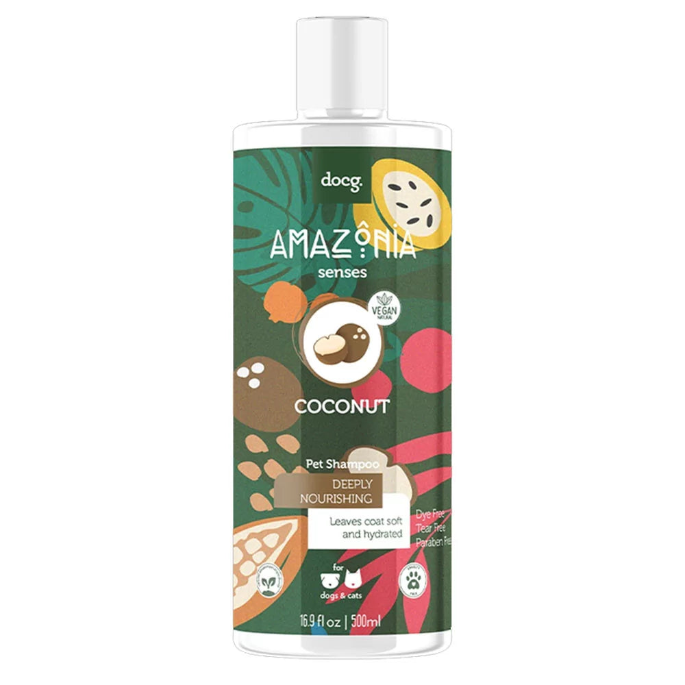 Amazonia Senses Coconut Shampoo for Dogs and Cats 500ml