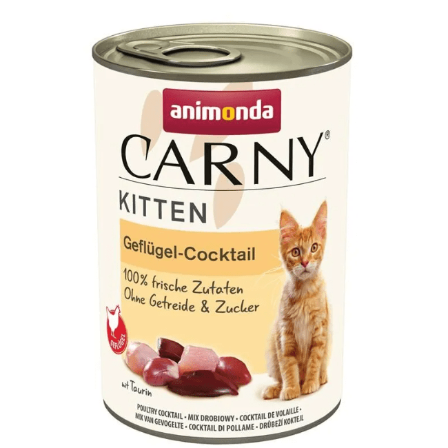Animonda Kitten Food with Poultry Cocktail 400gr