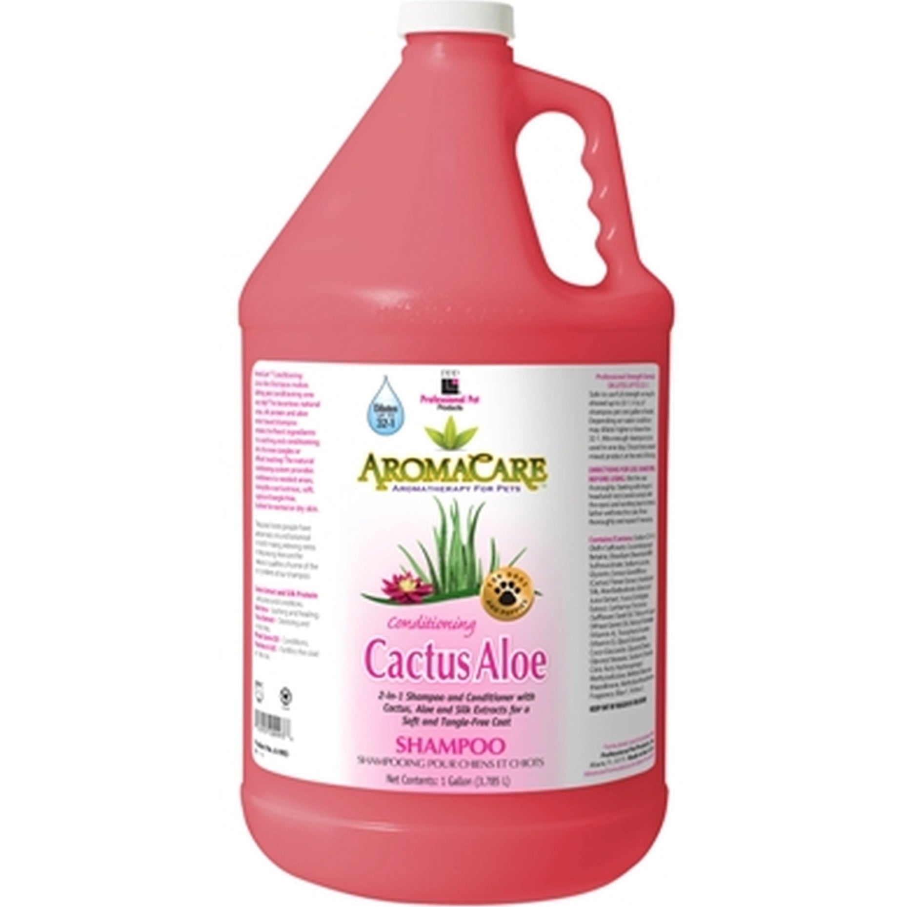 AromaCare Conditioning Cactus Aloe Dog Shampoo, 1 Gallon