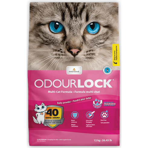 Odour Lock Ultra Premium Baby Powder Litter 12kg