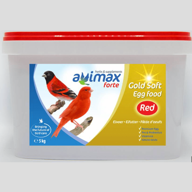 Avimax Forte Gold Soft Egg Food Red 1Kg