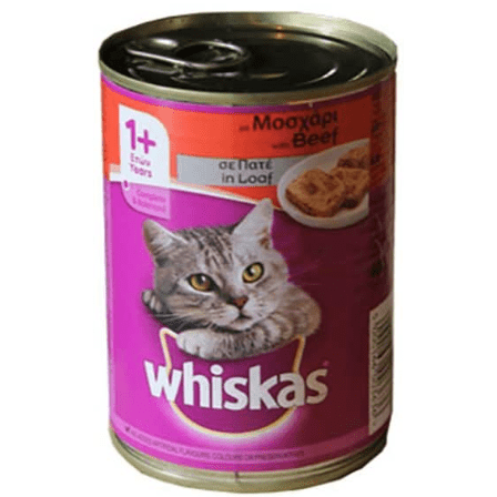 Whiskas Adult 1+ Beef Loaf 400gr