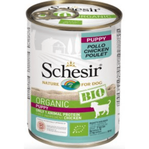 Schesir Bio Organic Puppy Chicken 6x400gr