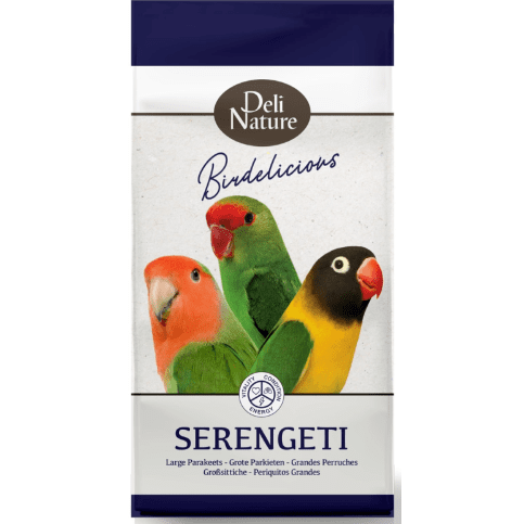 Deli Nature Birdelicious Large Parakeets Serengeti 800gr