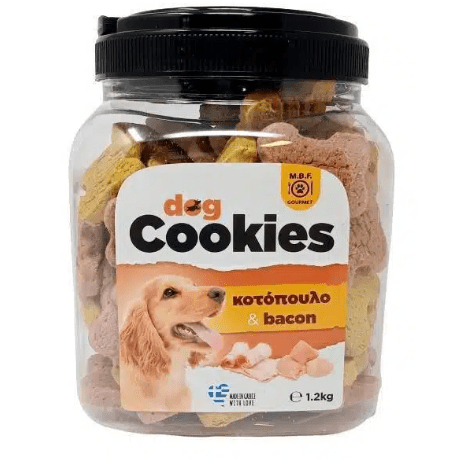 MBF Gourmet Cookies Chicken & Bacon 1200gr