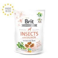 Brit Care Crunchy Crackers with Insects & Salmon 200gr