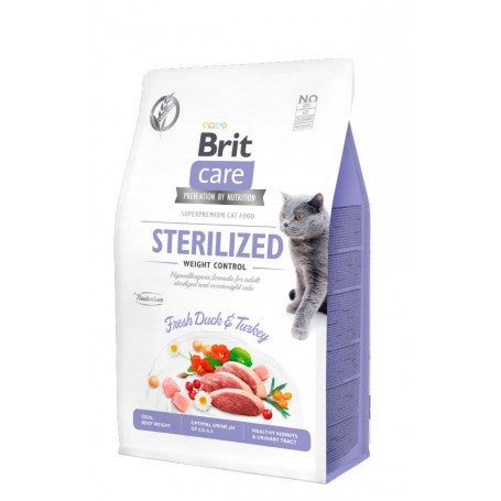 Brit Care Grain Free Sterilized Weight Control 7kg