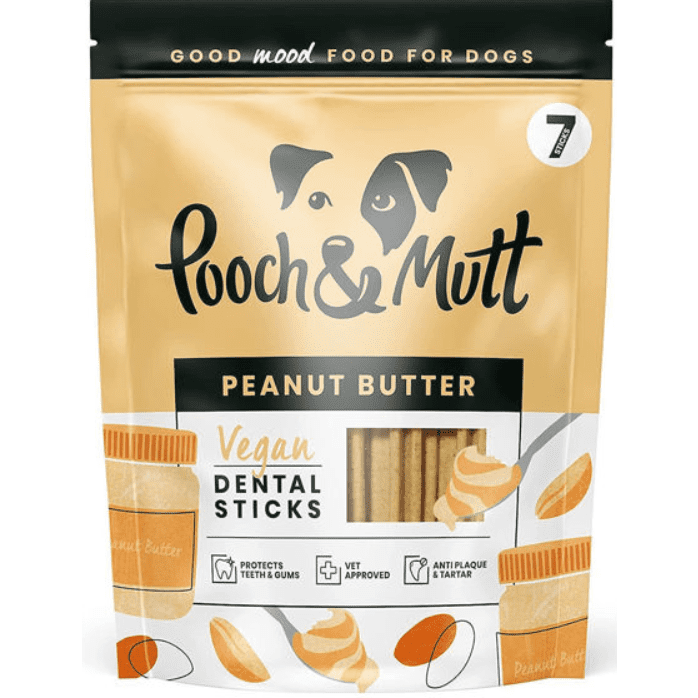 Pooch & Mutt Peanut Butter Vegan Dental Stick 251gr