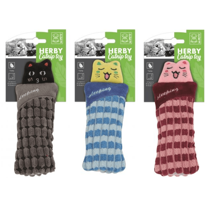 M-Pets Herby Energy Catnip Toy Kittens