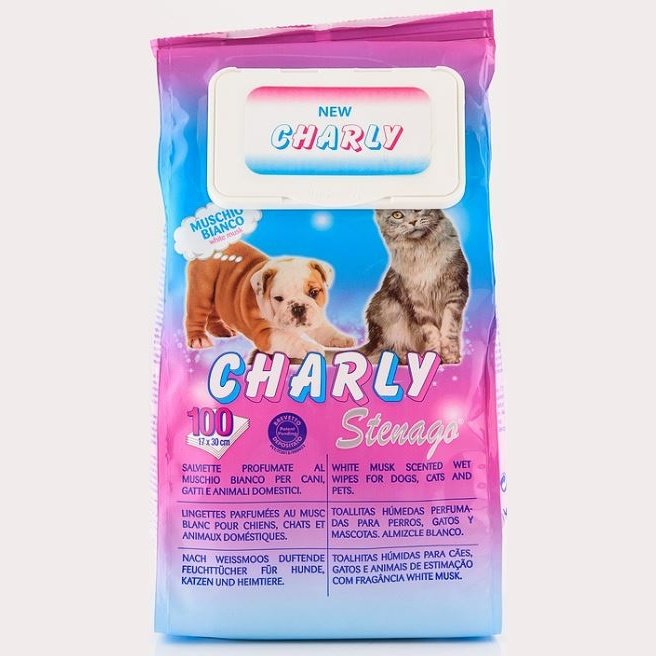 Charly Pet Wipes 100pcs