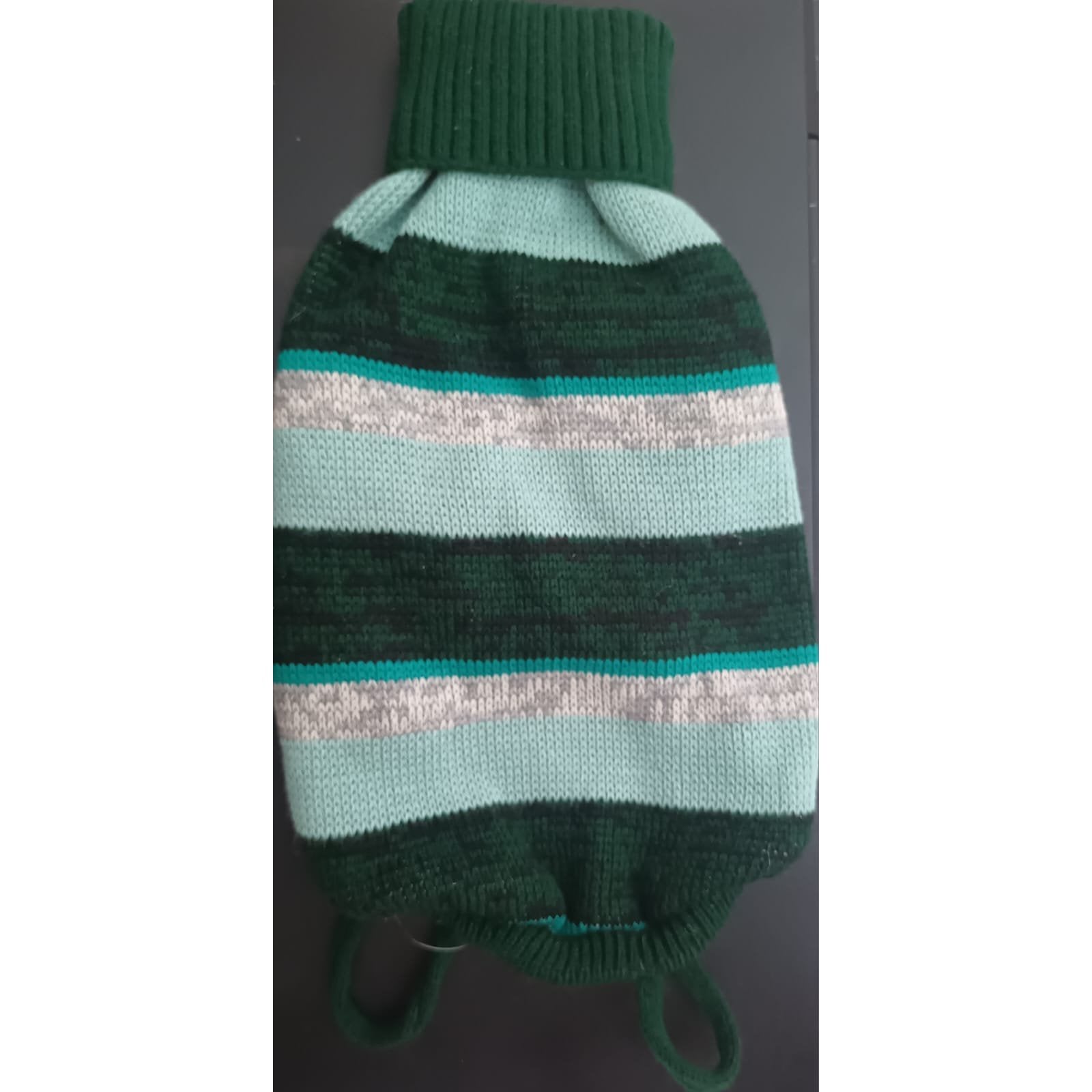 Green Striped Jumper S