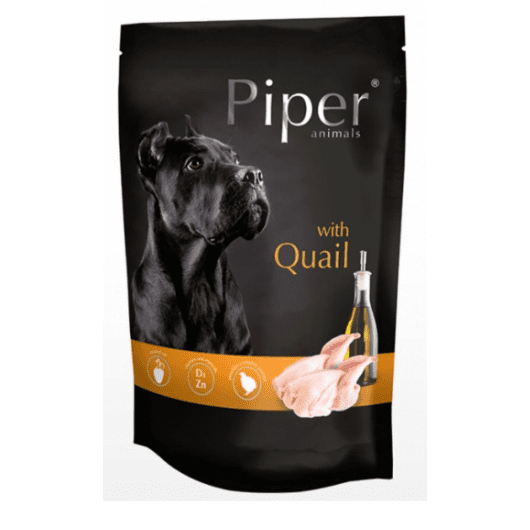 Piper Dog with Quail 500gr