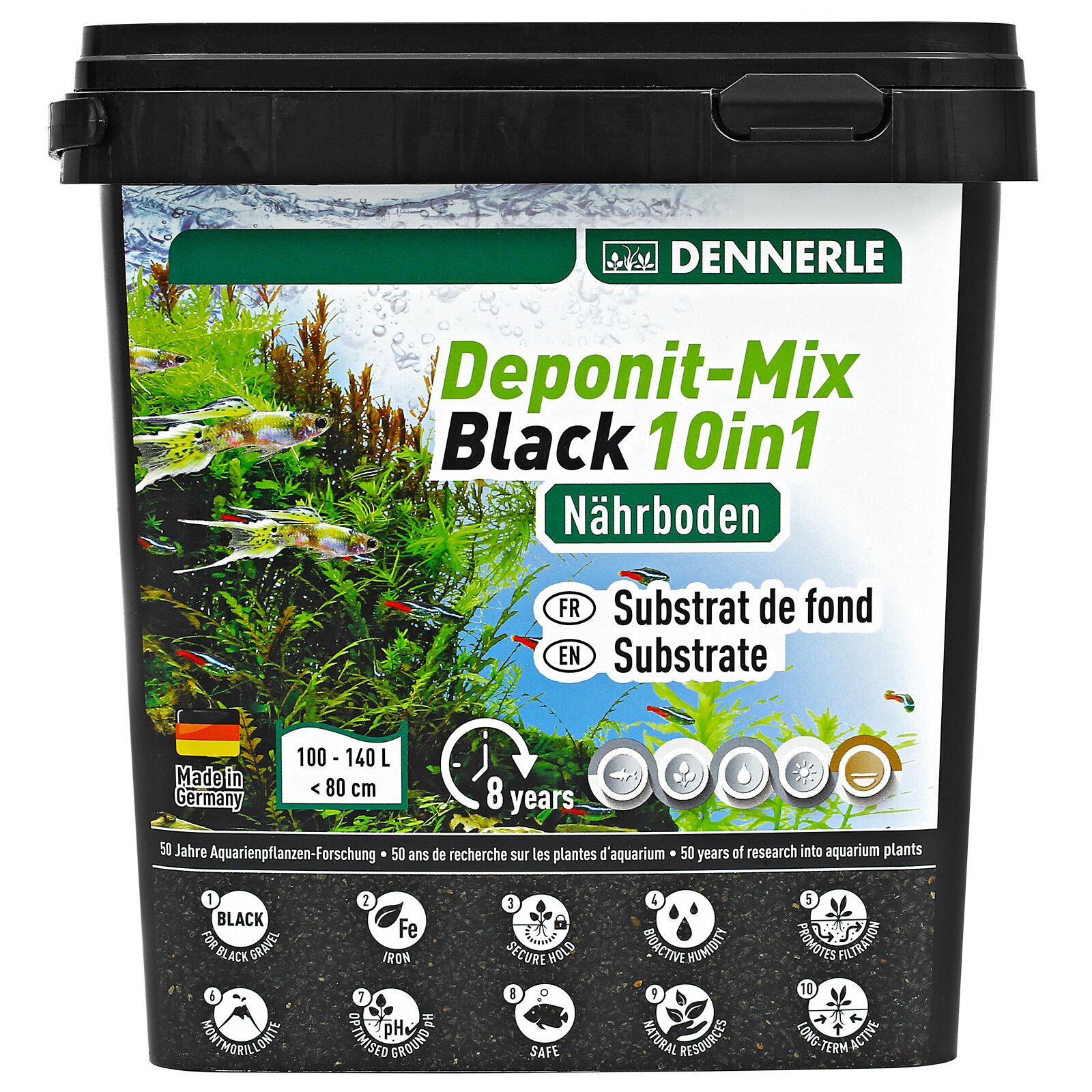 Dennerle DeponitMix Black 10 in 1 - 4.8kg