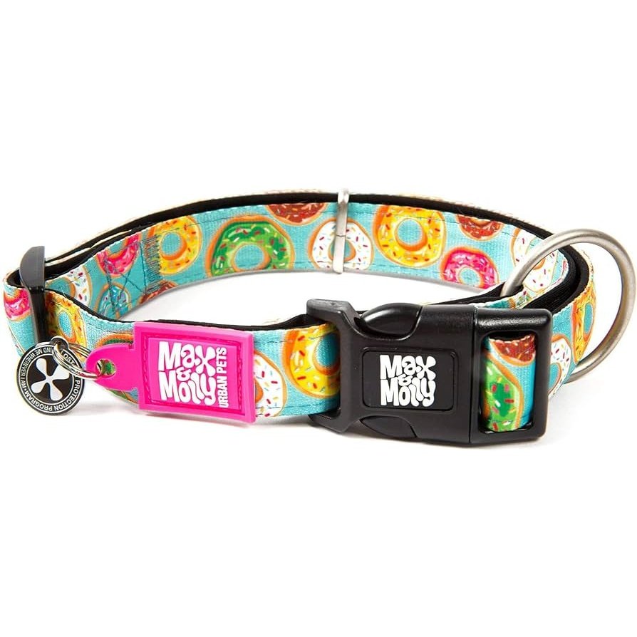 Max & Molly Smart ID Donuts Dog Collar M