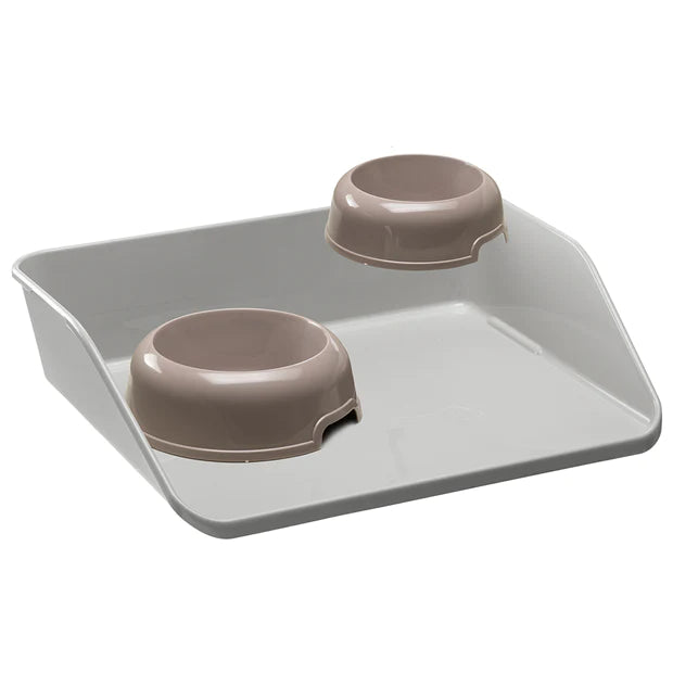 Ferplast Lindo Jumbo Tray & Bowls 68x54x18cm