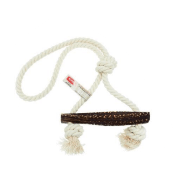 Rope Toy Knot with Antler Easy XXLarge 50cm Rope Ø1.4cm