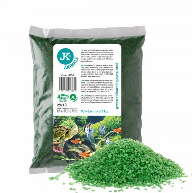 JK Animals Green Sand Quartz 2kg