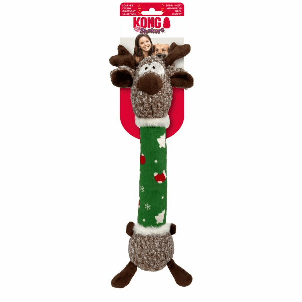 Kong Holiday Shakers Luvs Reindeer Medium